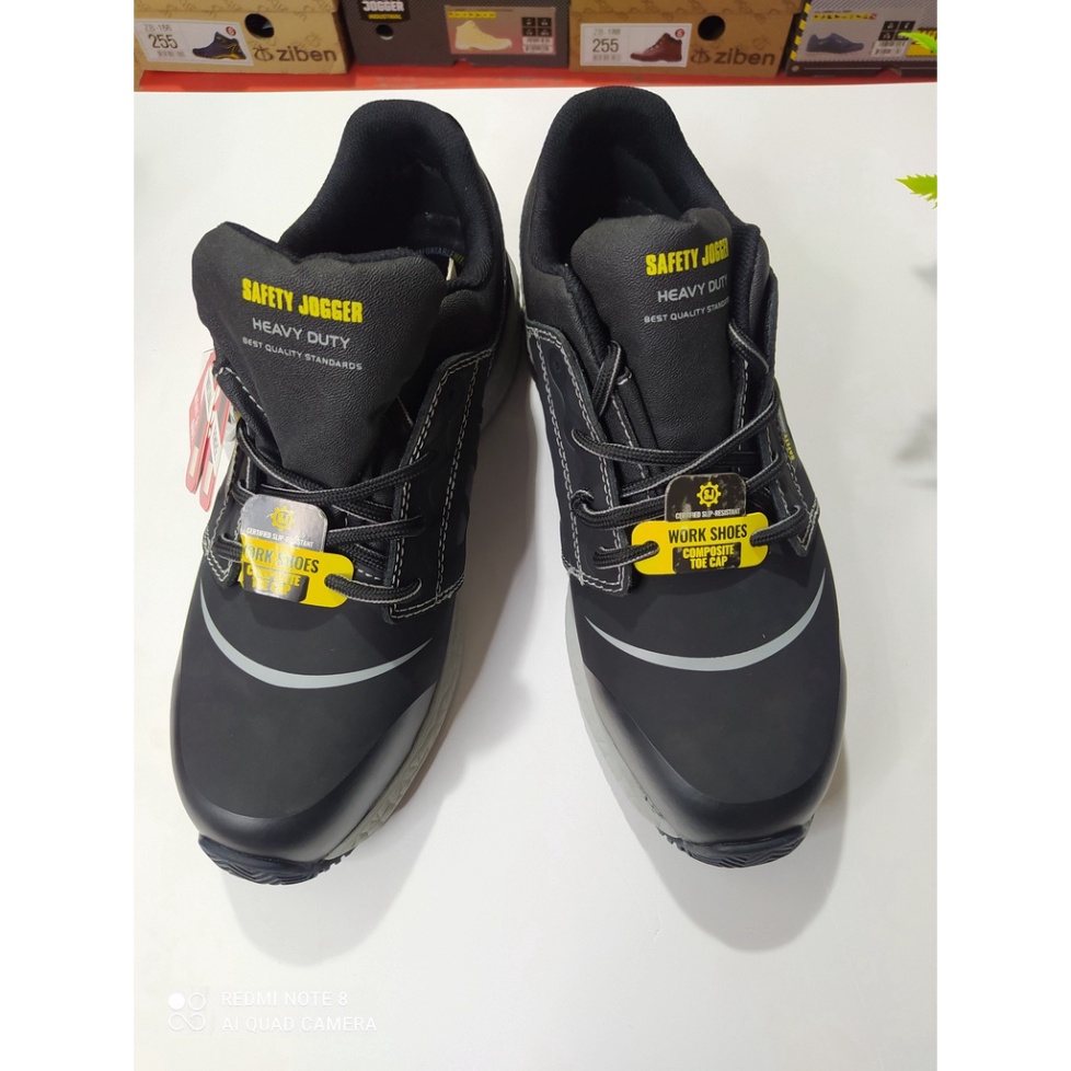 Giày Bảo Hộ Safety Jogger Rocket 81 Da Chất Lượng Cao, Đế PU Chống Đâm Xuyên