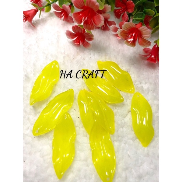 Cánh MẪU ĐƠN nhỏ,vật liệu làm hoa pha lê Handmade, DIY