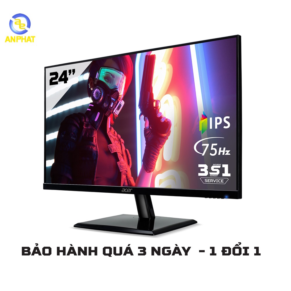 Màn hình máy tính Acer EK241Y 23.8 inch FHD IPS 75Hz - Chính hãng BH 3 năm