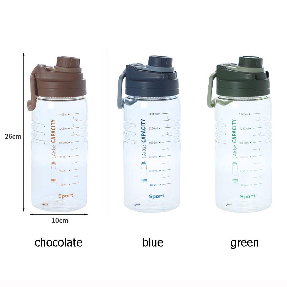 PISTA Bình Nước Trong Suốt Chống Rò Rỉ Dung Tích 1500ml