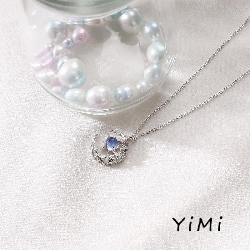 Vòng cổ Hình Mặt Trăng Ngôi Sao Thời Trang Cho Nữ