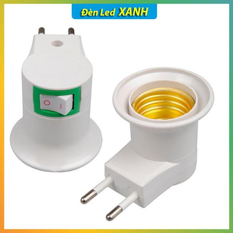 Đui Đèn E27 Có Công Tắc, đui đèn rời không dây tiện lợi