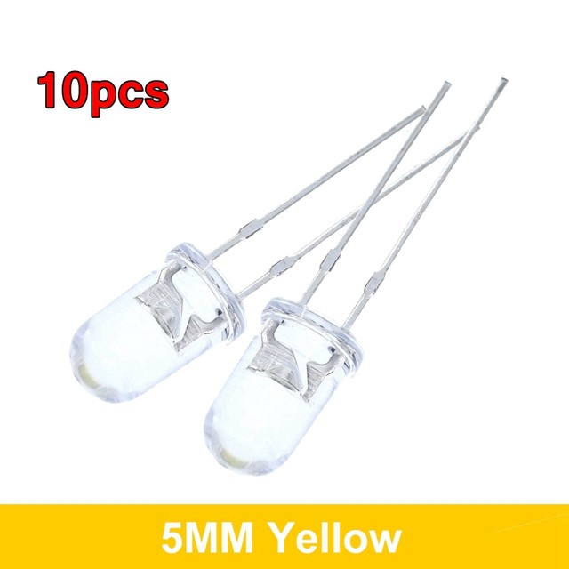 Set 100 Bóng Đèn Led Đi Ốt Kích Thước 5mm F5
