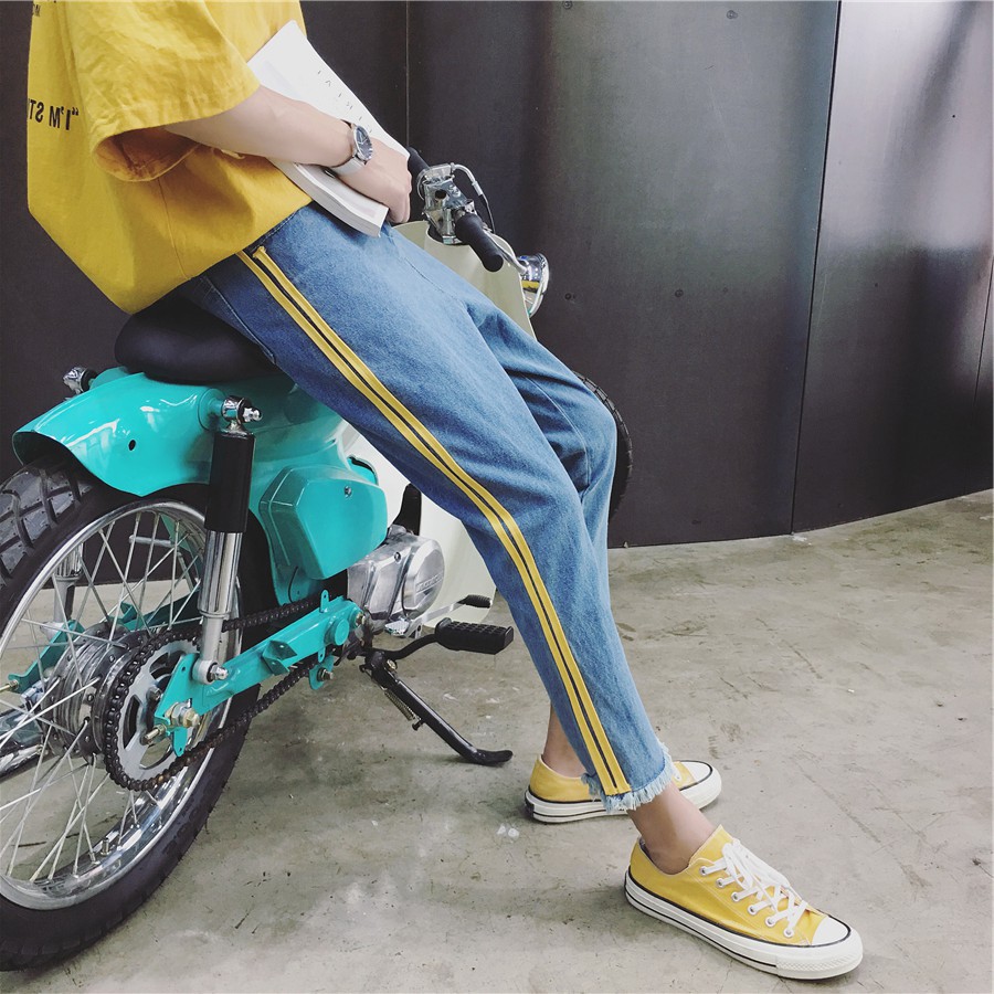 Quần Jeans Baggy Thời Trang Unisex - 19