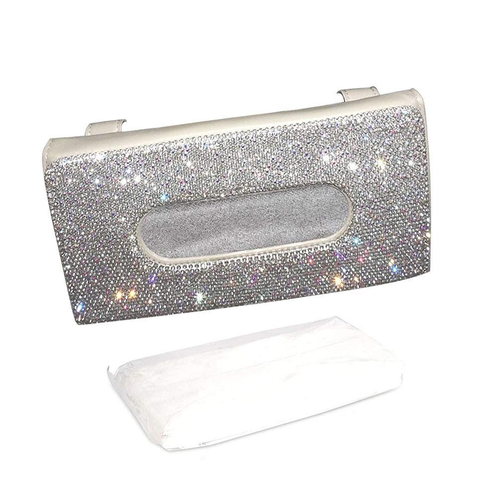 Túi đựng khăn giấy treo tấm che nắng xe hơi J1B3 P3U3 R7P7 X3I3 G6P6 W6X0