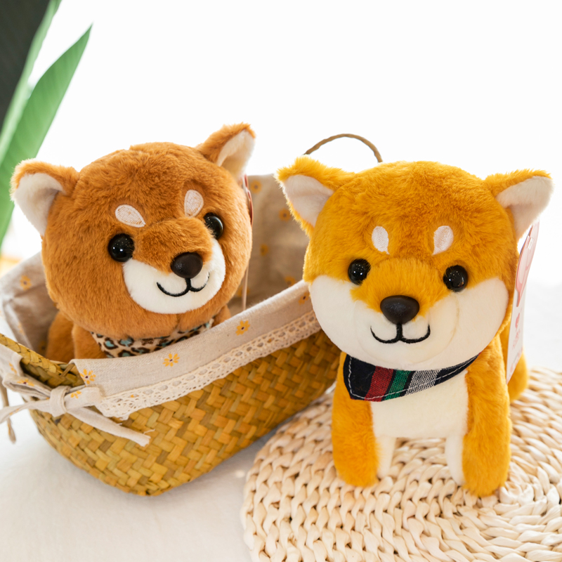 Thú Nhồi Bông Hình Chú Chó Shiba Inu Akita Dễ Thương