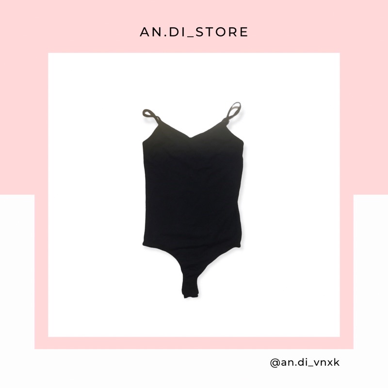 🔸Bodysuit đen xuất  - Active Us