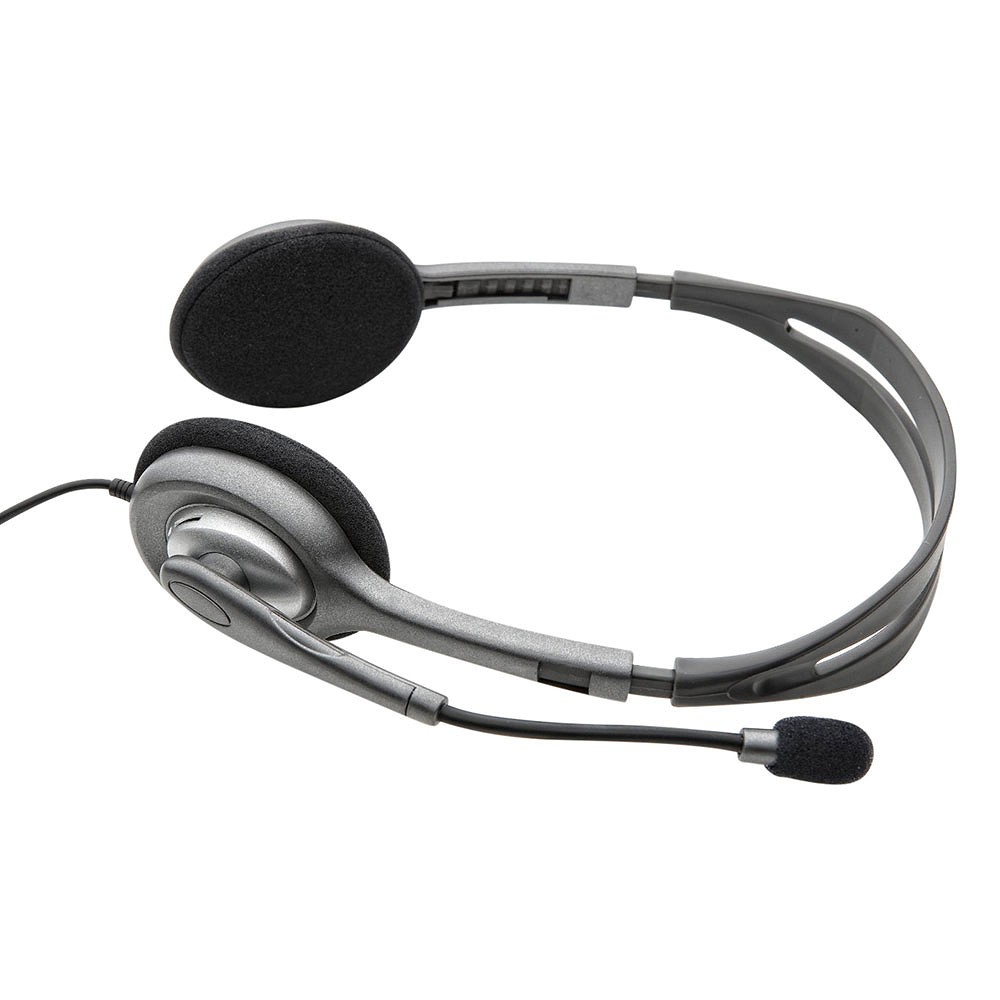 Tai nghe Headphone Logitech H111 - 1 Jack cắm - CHÍNH HÃNG