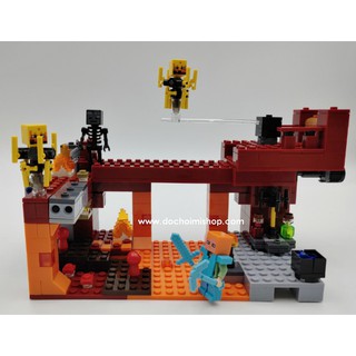 Minecraft Cầu Quỷ Lửa Lari 11362