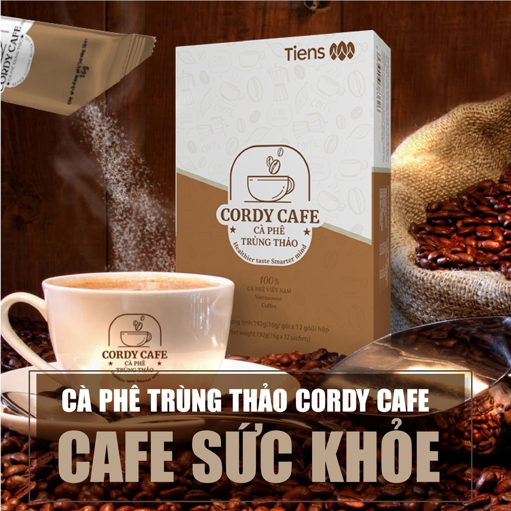 Cà phê Trùng thảo giúp sảng khoải tinh thần