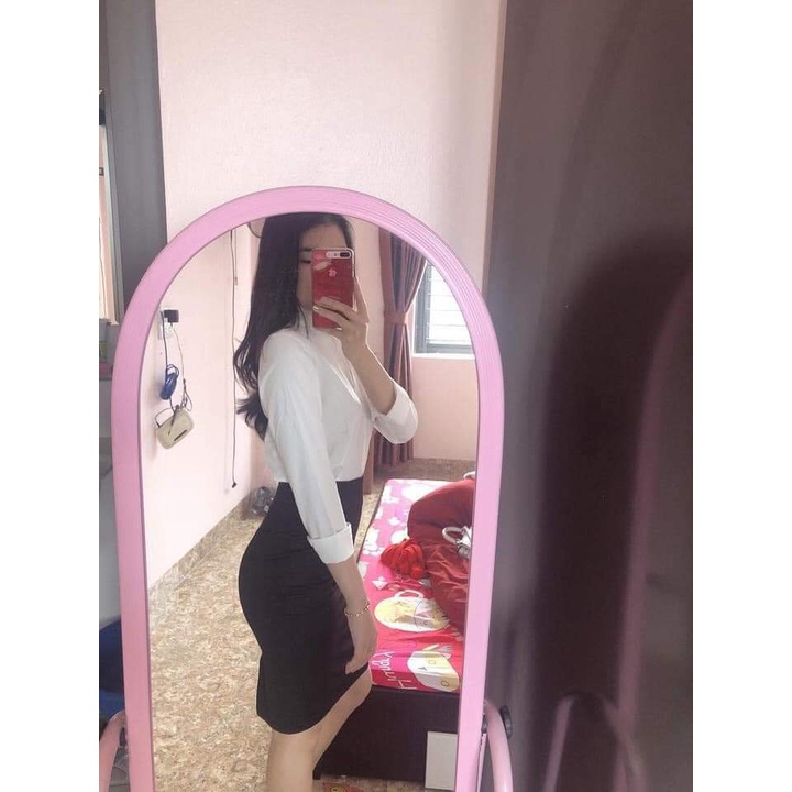 ÁO SƠ MI NỮ TRẮNG TAY DÀI, TAY ÁO BỒNG BỀNH TRẺ TRUNG VÀ SÀNH ĐIỆU ,KIRA'S DESIGN HÀNG ĐẸP AM95 | BigBuy360 - bigbuy360.vn