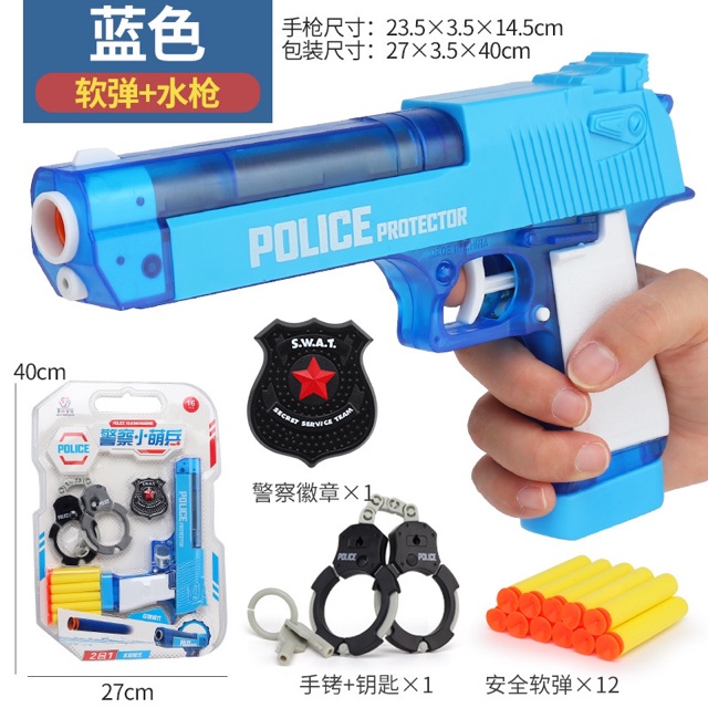 Đồ chơi tập làm police nước cho bé