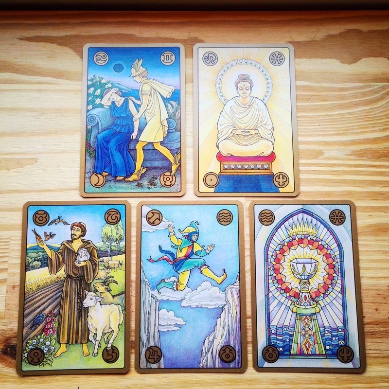 Bài Symbolon Deck Tarot, Tác giả Peter Orban, Ingrid Zinnel, and Thea Weller