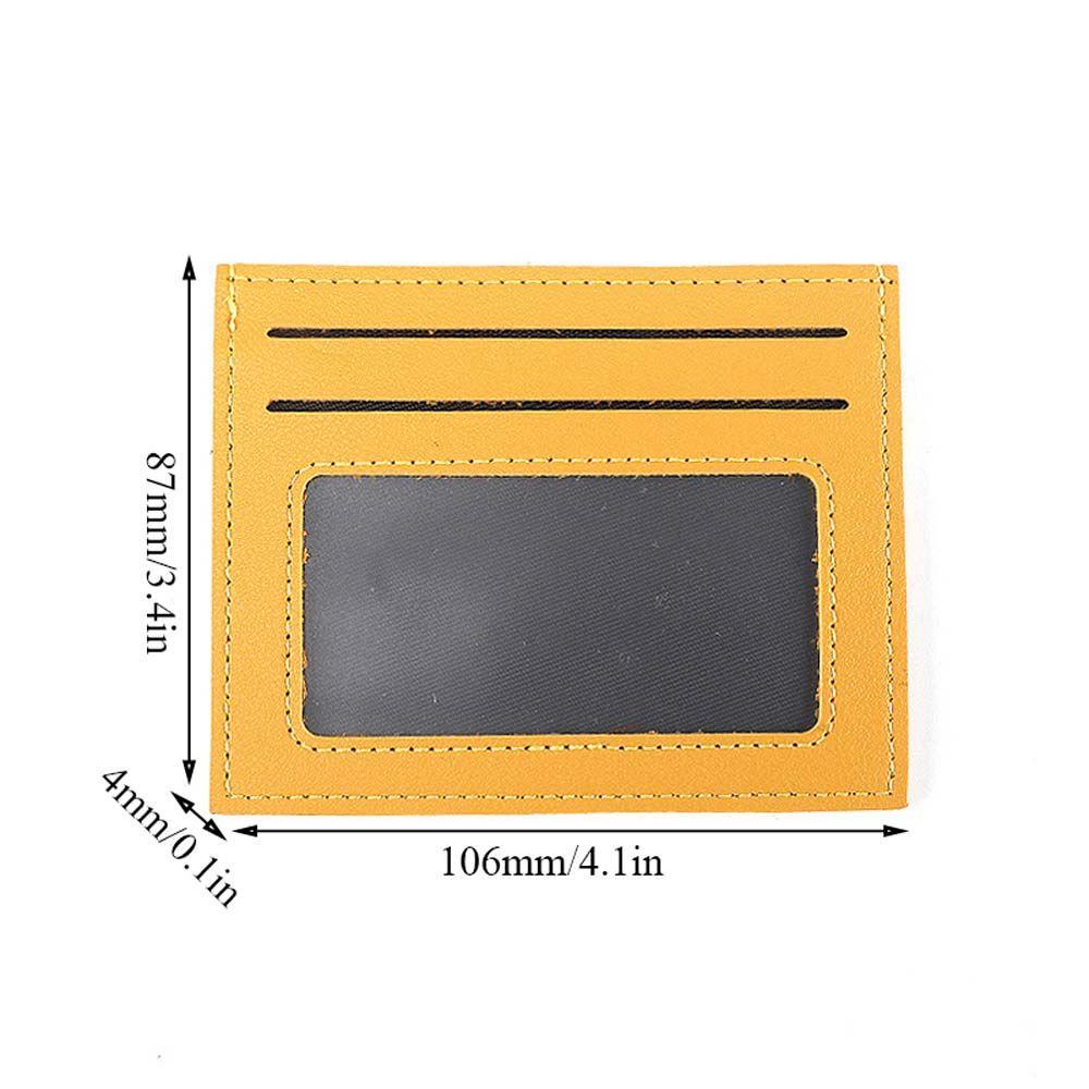 Ví Đựng Thẻ / Tiền Xu Mini Có Khóa Kéo Phong Cách Hàn Quốc