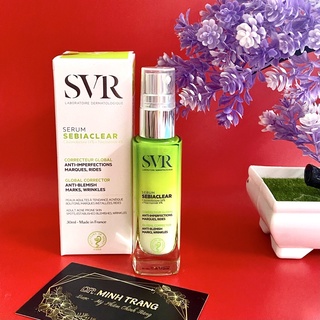 ✅ tinh chất giảm mụn 4% niacinamide và 14% pha svr sebiaclear serum 30ml