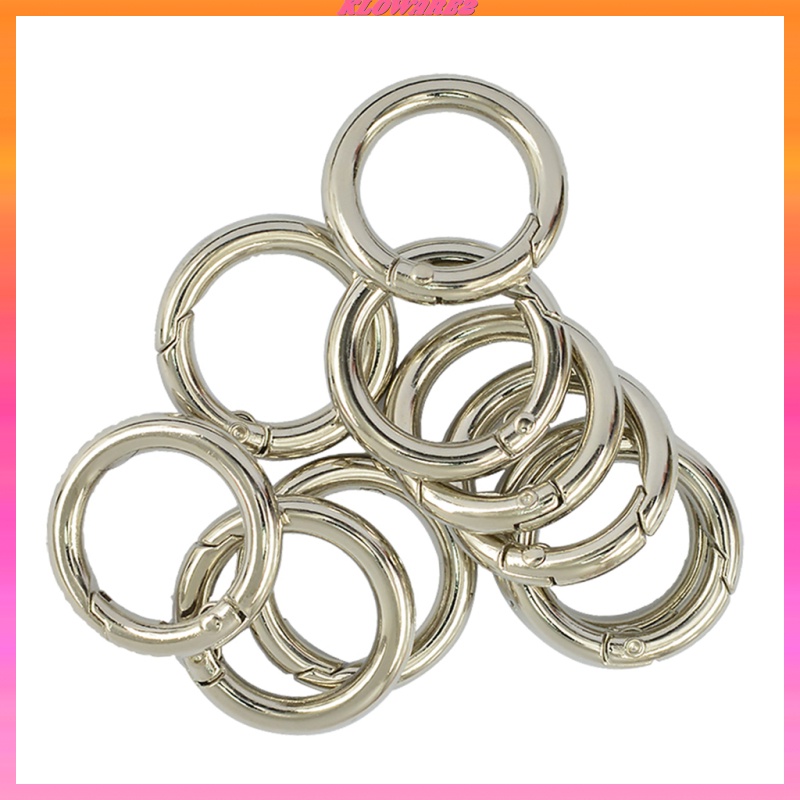 Set 2 / 10 Móc Khóa Túi Xách Bằng Hợp Kim Bạc | BigBuy360 - bigbuy360.vn