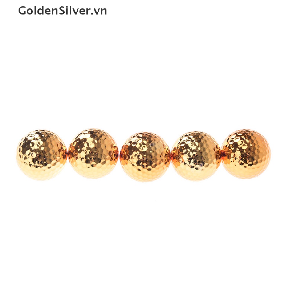 1 Dụng Cụ Chơi golf Màu Vàng Đồng