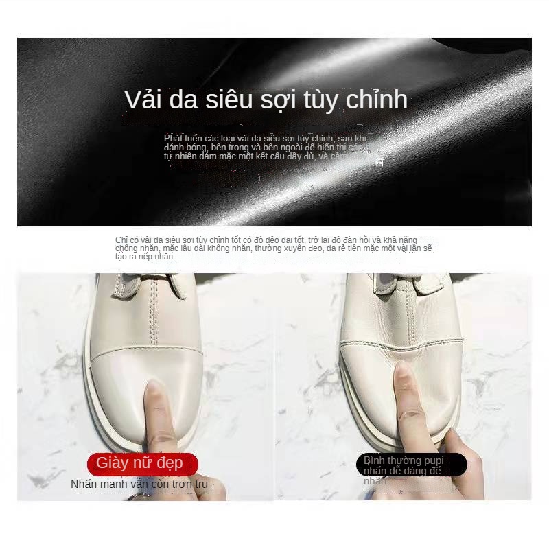 Giày boot da mỏng mềm cao cấp phong cách Hàn Quốc thời trang xuân thu cho nữ boot cao cổ，boot 35cm，boot đùi，boot nữ，bot nữ cao cổ，boot chiến binh，boot lưới cao cổ，giày boot lolita