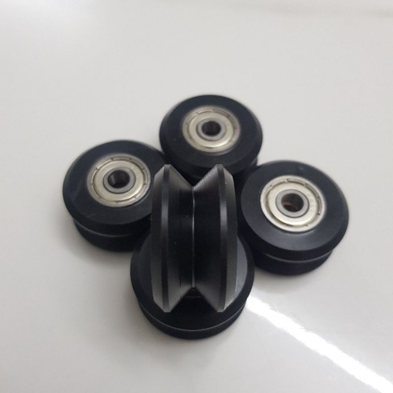 Bánh xe Vslot D34 nhựa POM Bạc đạn 626Z truyền động êm ái
