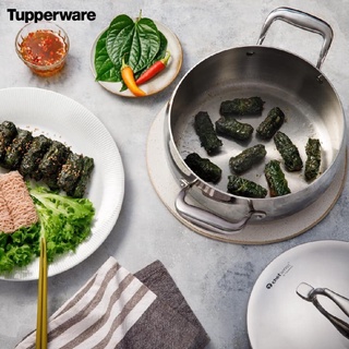 Nồi T Chef Series Casserole Tupperware 3.8L (nắp kính)