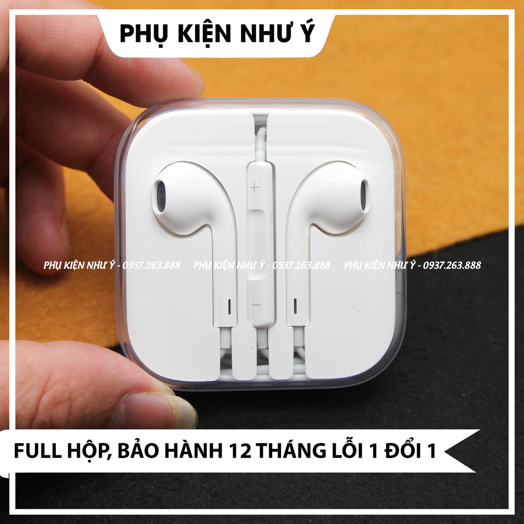 Tai nghe iPhone 6/6s Bóc Máy - Hàng Zin Chính Hãng Apple - Bảo Hành 1 Năm Lỗi 1 Đổi 1