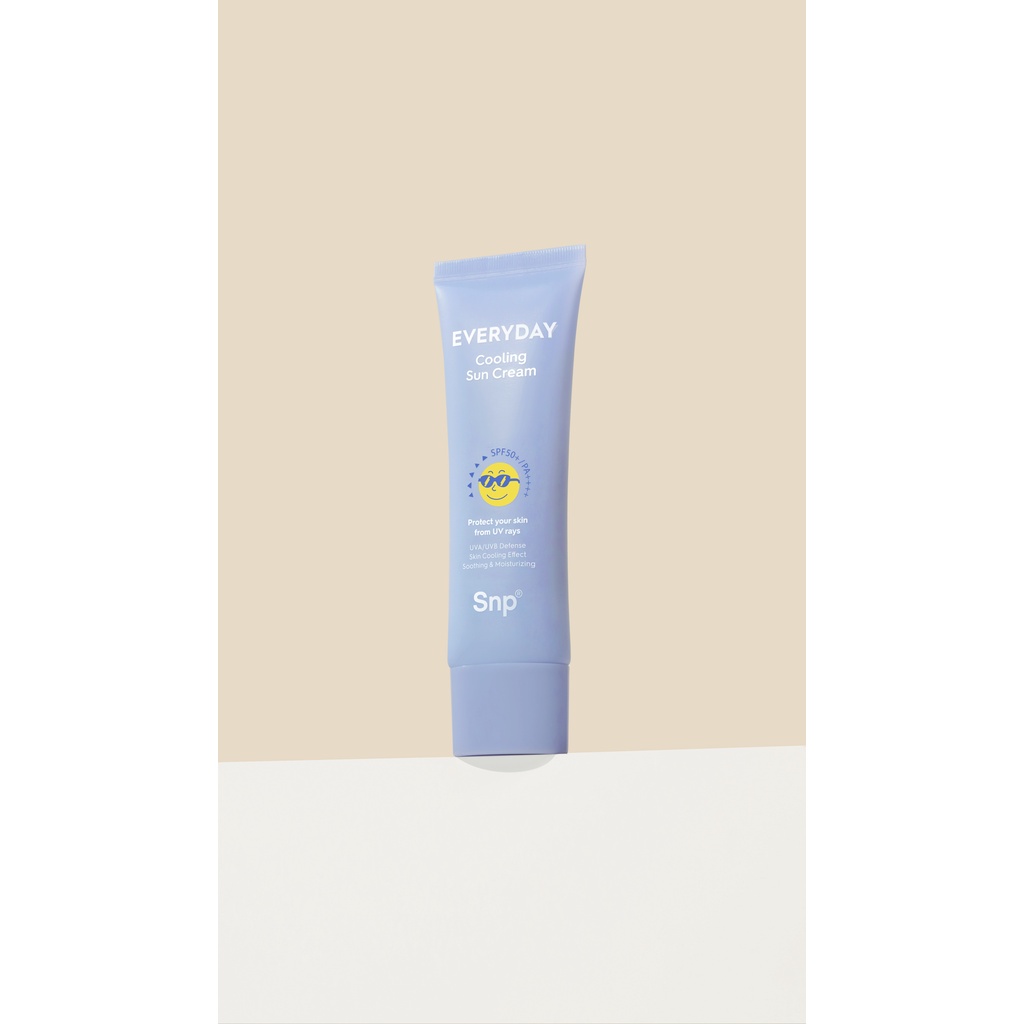 Kem chống nắng mát lạnh giải nhiệt SNP EVERYDAY COOLING SUN CREAM