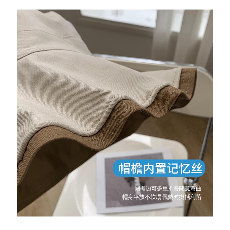 Nón Vành Rộng Chống Tia Uv Có Viền Trong Suốt Thời Trang