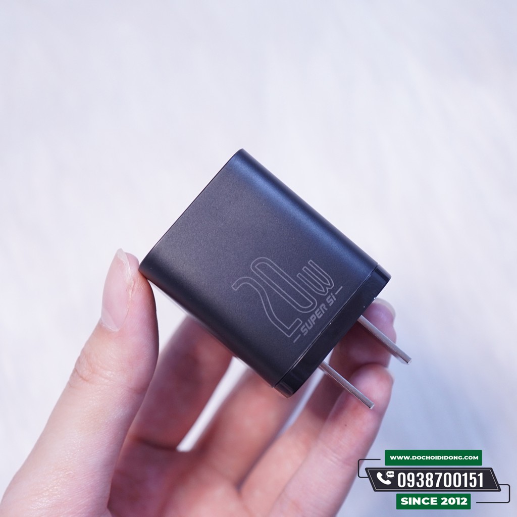 Bộ Sạc Nhanh Baseus Super Si Quick Charger 20W Dùng Cho IPhone