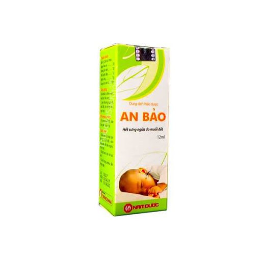 Dung Dịch Thảo Dược An Bảo 12ml hết sưng hết ngứa do muỗi đốt