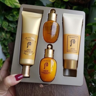 Sét kem chống nắng chống nhăn, lão hoá whoo vàng