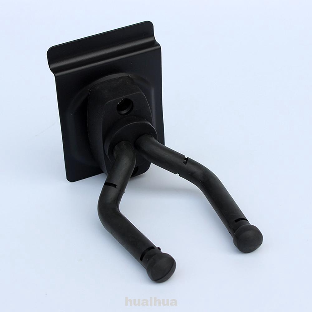 Storage Non-Slip Protection Easy Install Space Saving Metal Accessories Wall Mount Guitar Hanger