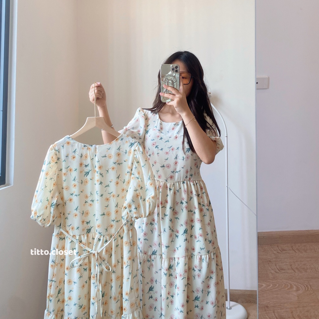 Váy Babydoll Hoa Nhí Ulzzang - Titto Closet
