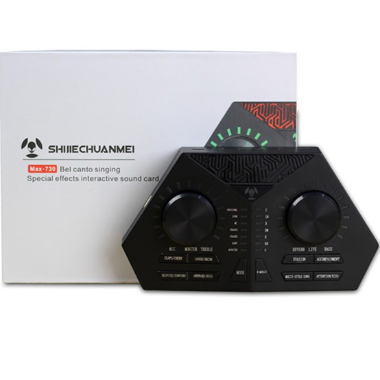 Sound Card Max730 Chuyên Hát Thu Âm, Hát Live