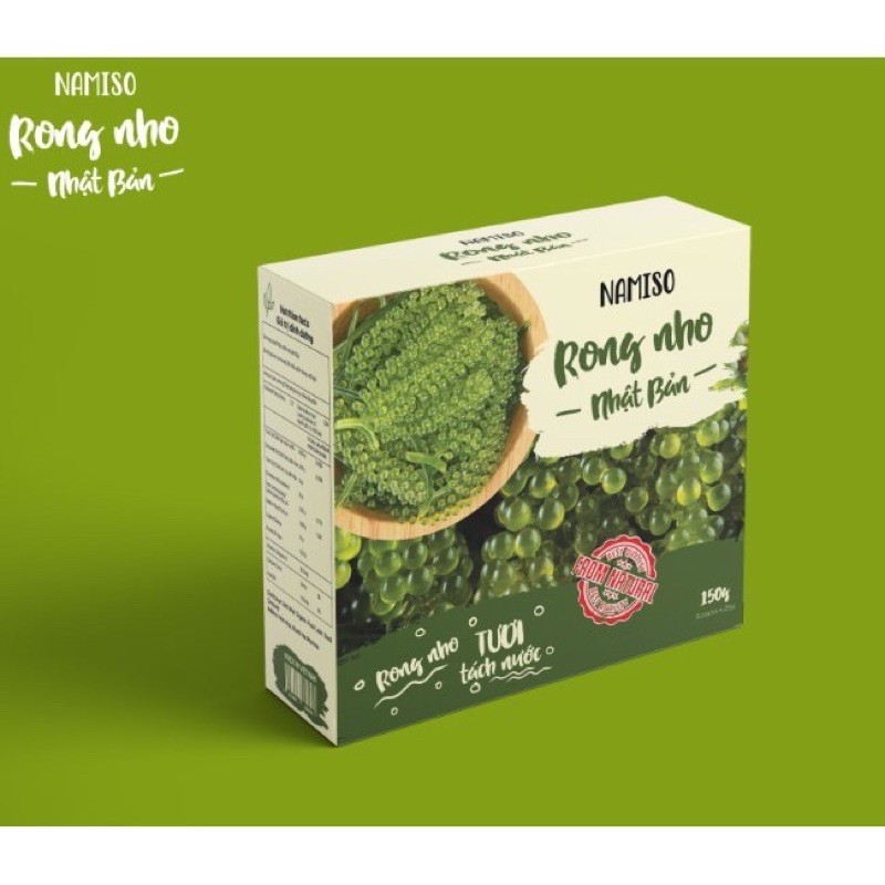 Namiso đệ nhất rong nho Nhật Bản - Rong nho tươi tách nước | BigBuy360 - bigbuy360.vn