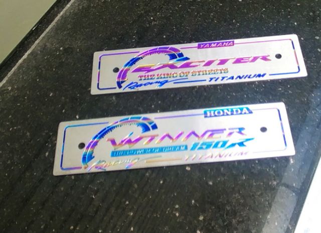 BẢNG TÊN TITAN CHỮ WINNER CHO XE WINNER