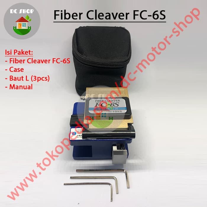 Bộ Dụng Cụ Sửa Chữa Mô Hình Cleaver Sumitomo Fc-6s Fo / Sợi Quang