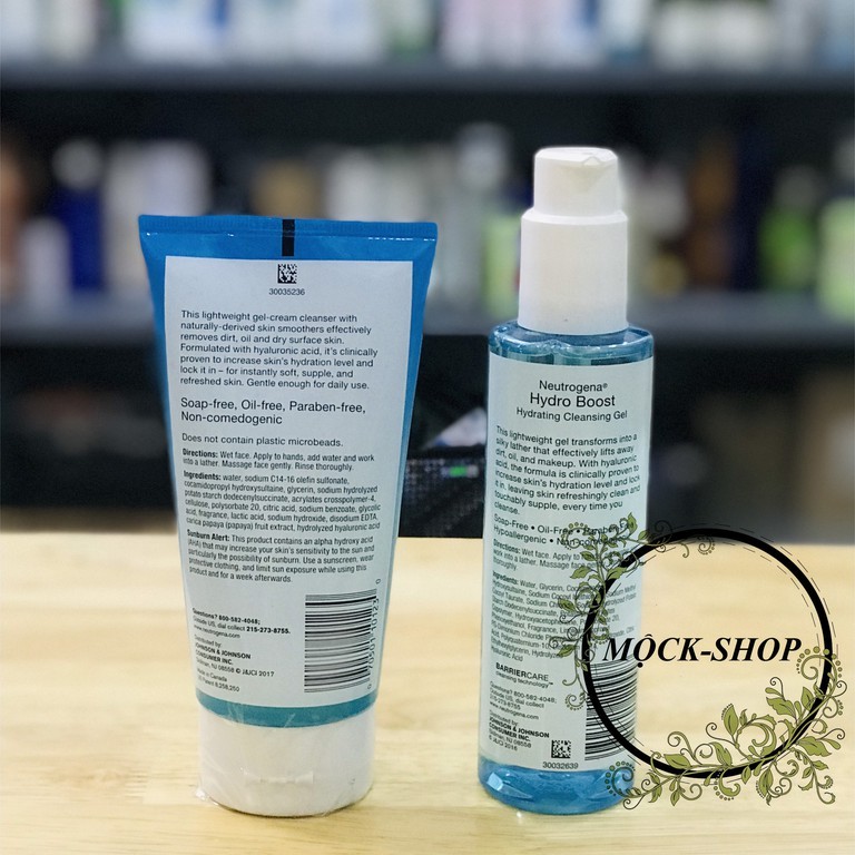SỮA RỬA MẶT NEUTROGENA HYDRO BOOST EXFOLIATING CLEANSER HÀNG NỘI ĐỊA MỸ | BigBuy360 - bigbuy360.vn