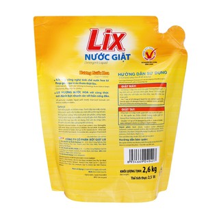 Nước giặt Lix Matic 2.6kg