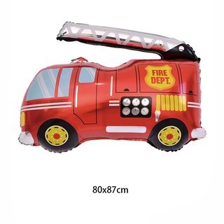 Set bóng trang trí sinh nhật cho bé trai chủ đề ô tô biệt đội xe cứu hộ BT1  - Bống Balloon Shop