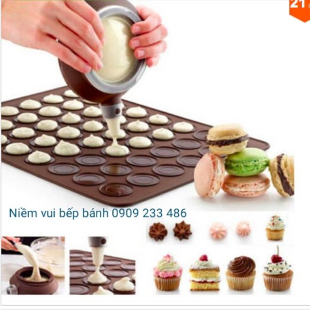 Tấm nướng macaron 30 ô, 48 ô