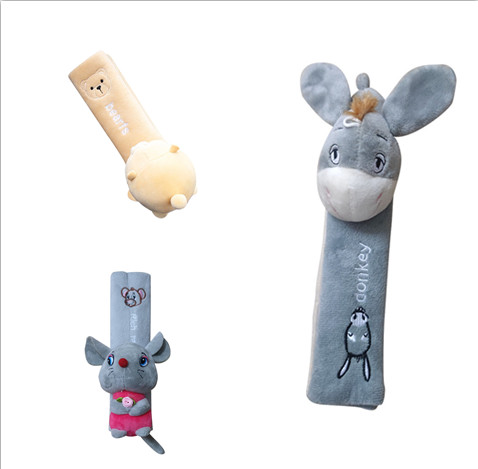 Vỏ bọc dây đai an toàn xe hơi họa tiết hoạt hình dễ thương tiện dụng