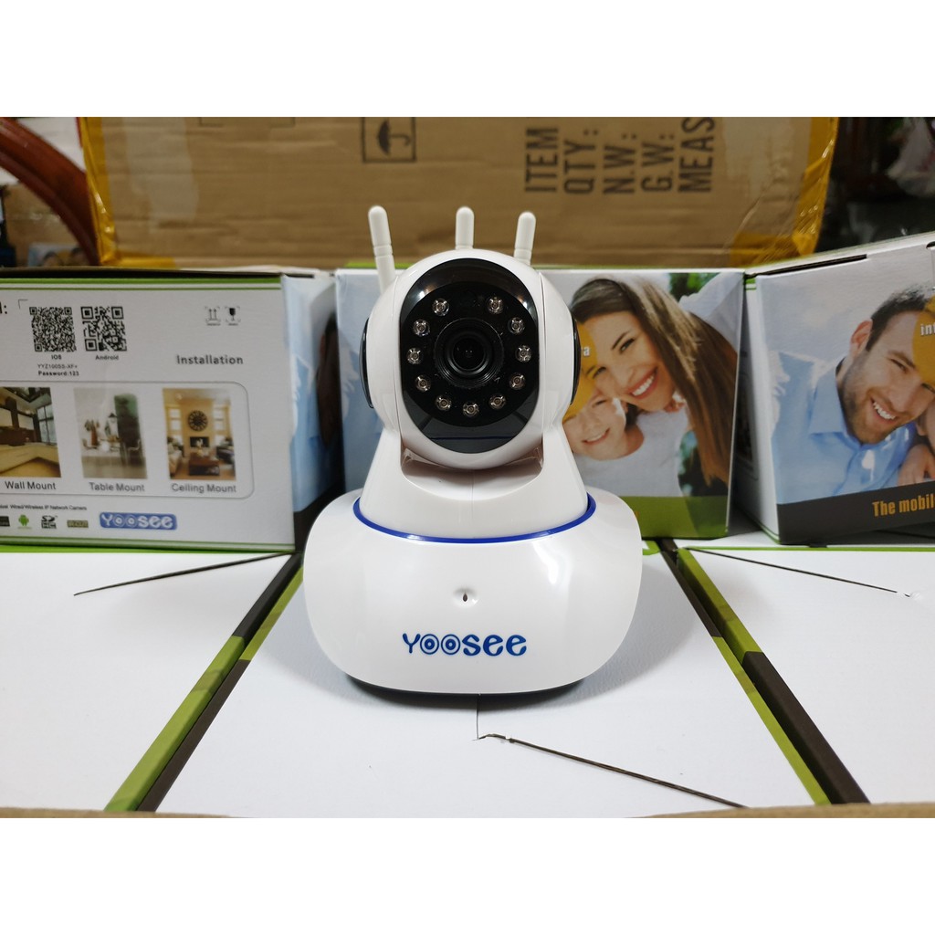 Camera Yoosee HD720P 3 Râu Kèm Thẻ Nhớ 32GB | BigBuy360 - bigbuy360.vn