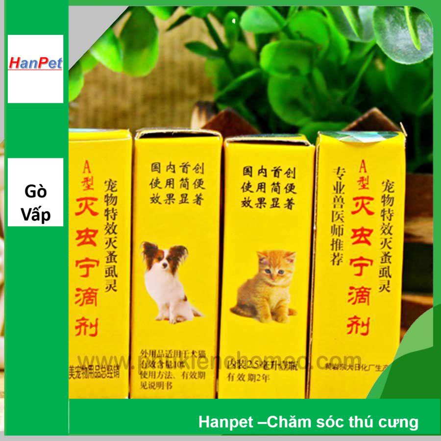 Hanpet.GV- 464- Thuôc nhỏ gáy chó mèo (- 4711620) (hongkong)