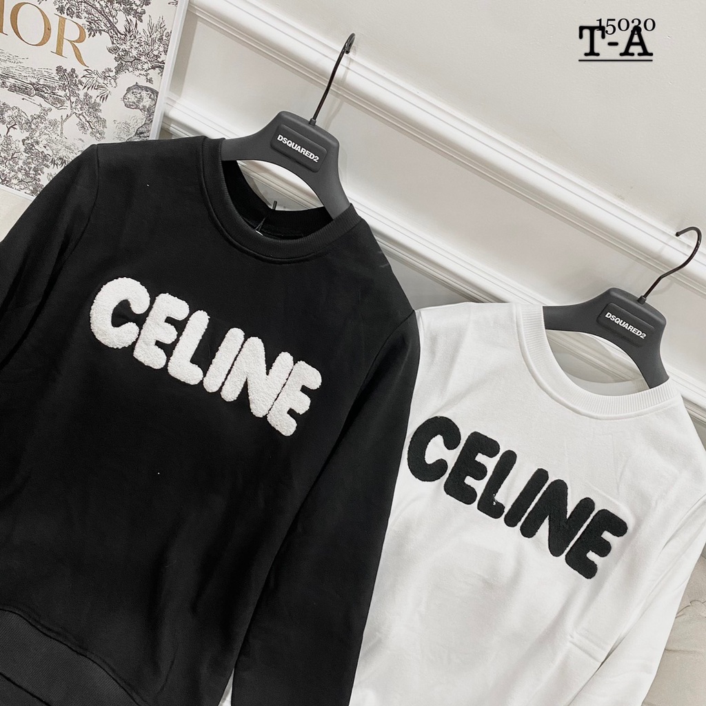 Áo Phông CELIN Unisex Cực Chất - Áo Thun Dài Tay Unisex Siêu Hot