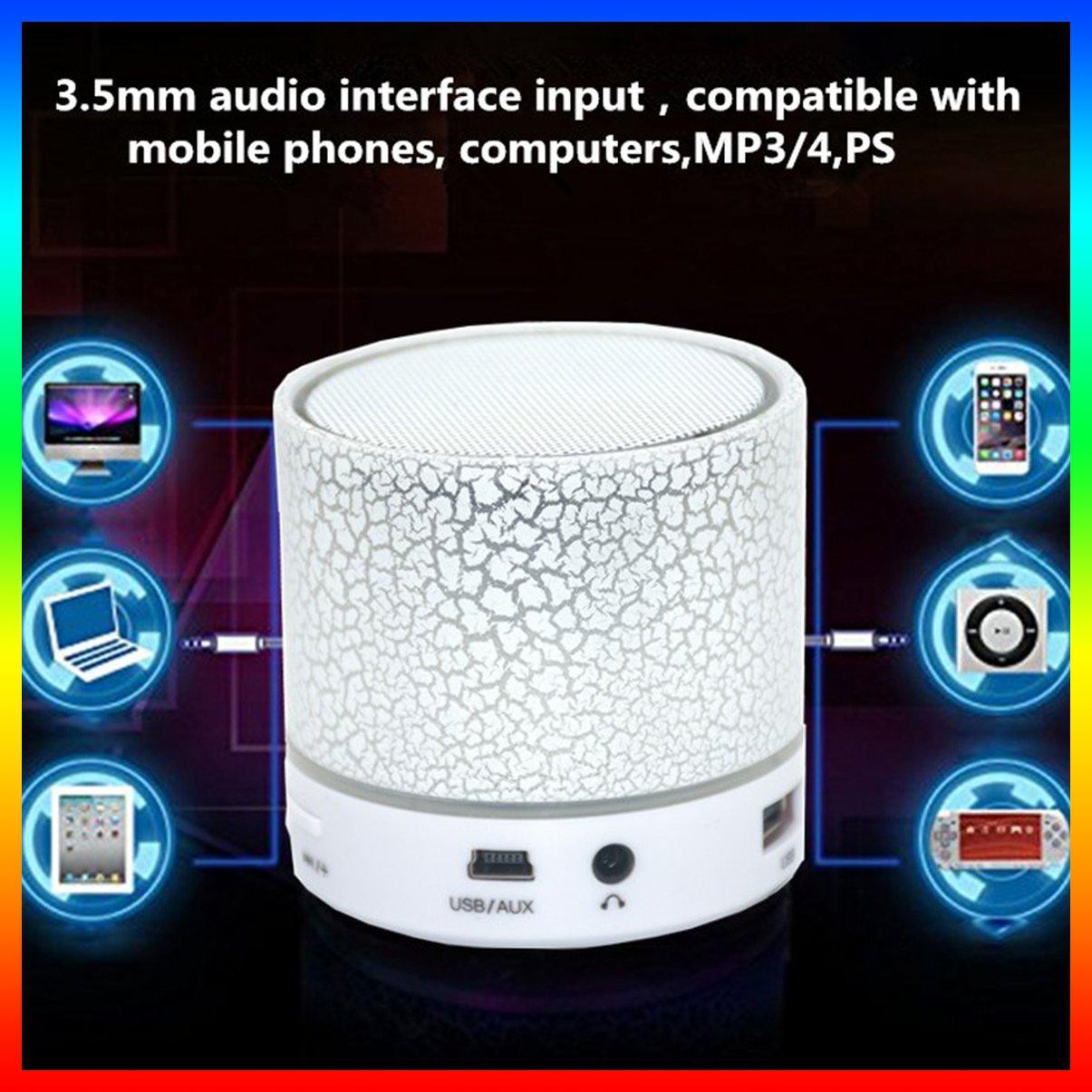 (top1) Loa Nghe Nhạc Mp3 A9 Mini Có Đèn Led