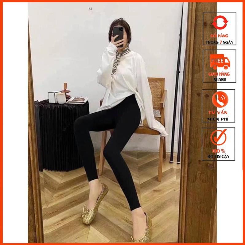 QUẦN LEGGING LÓT LÔNG SIÊU ẤM