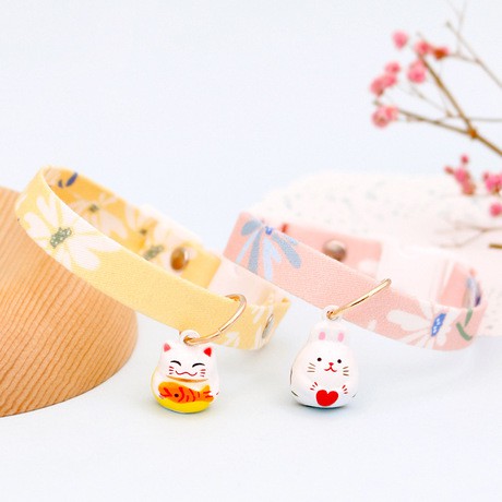 vòng cổ cho chó mèo- vòng cổ nhật siêu đẹp