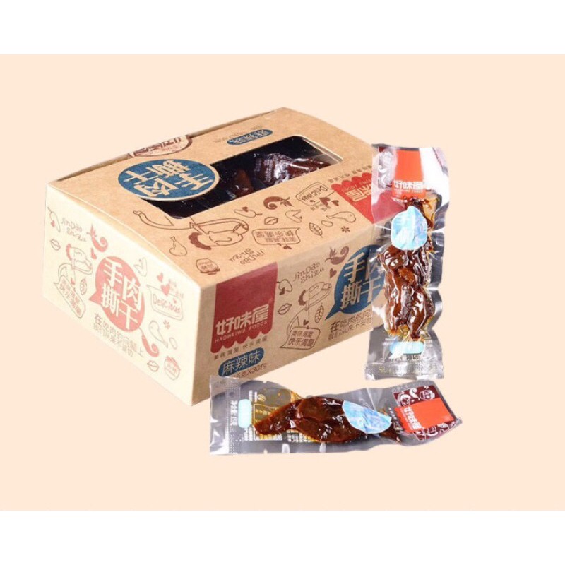 Thịt vịt khô cay cay Hồ Nam - gói 12g