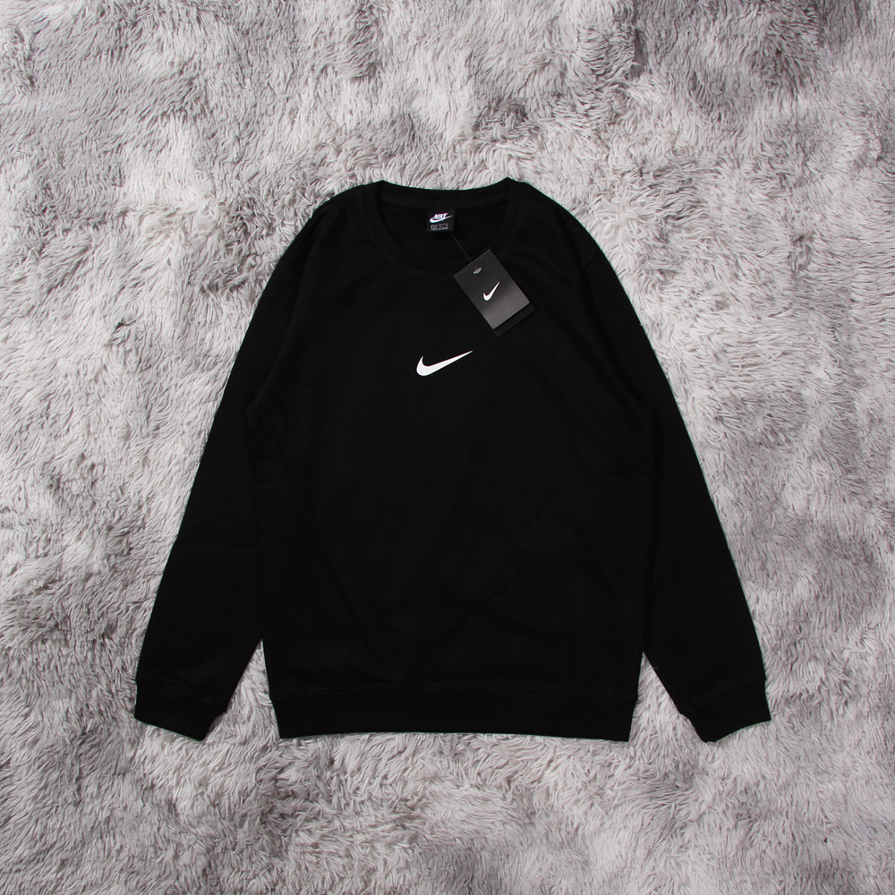 Áo sweater in hoạ tiết logo NIKE C09165 dáng rộng tay dài