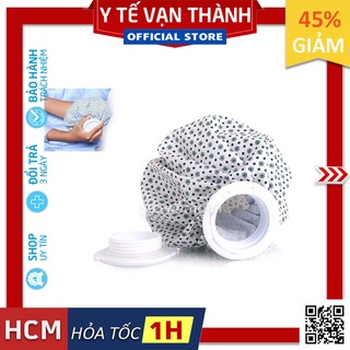 Chuẩn Y Tế Túi Chườm Vải- Greetmed Chấm Bi, Chườm Đá, Nước Ấm -VT0196